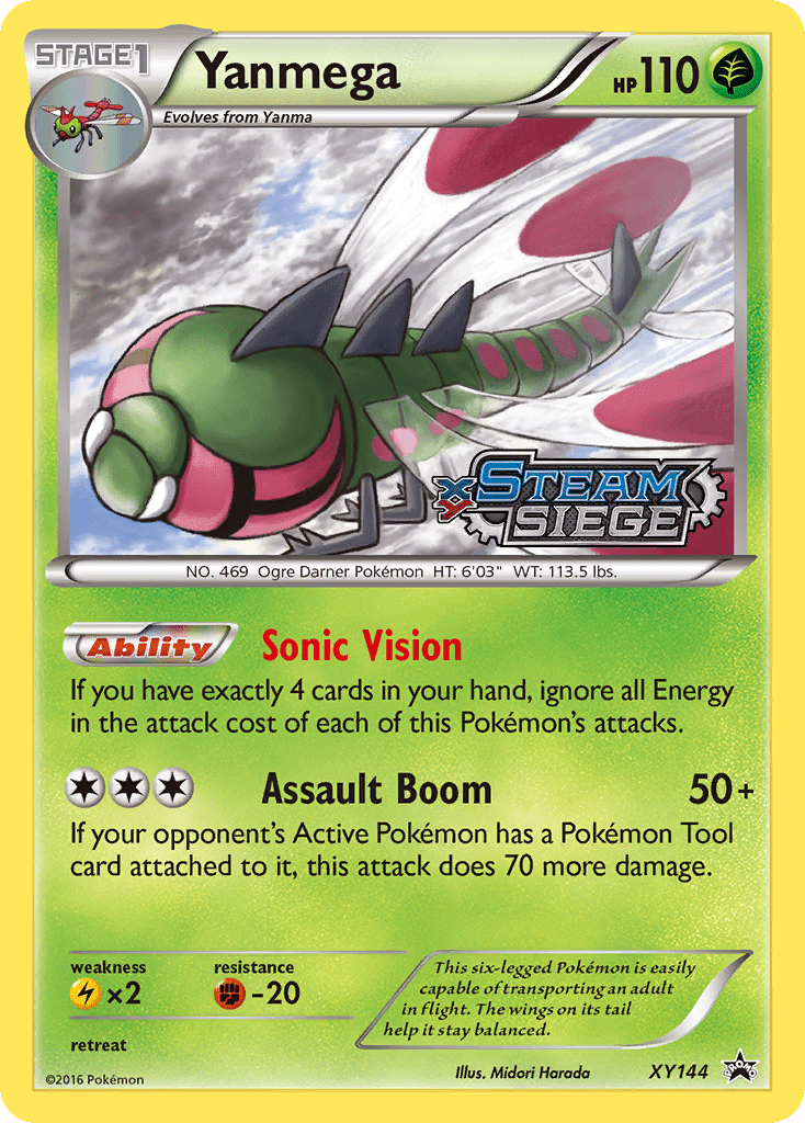 Yanmega (XY144) [XY: Black Star Promos] Pokemon Single Pokémon  | Multizone: Comics And Games