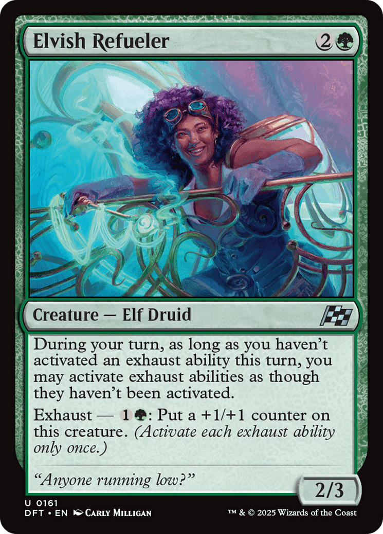 Elvish Refueler [Aetherdrift] MTG Single Magic: The Gathering  | Multizone: Comics And Games