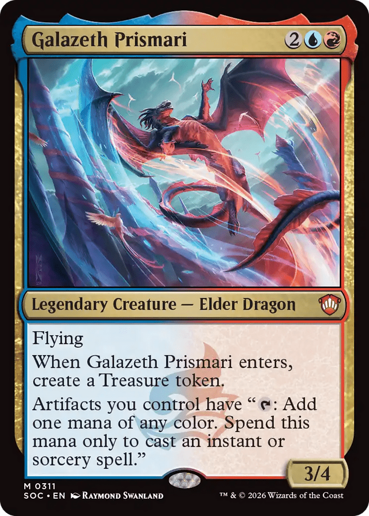 Galazeth Prismari [Secrets of Strixhaven Commander] MTG Single Magic: The Gathering  | Multizone: Comics And Games