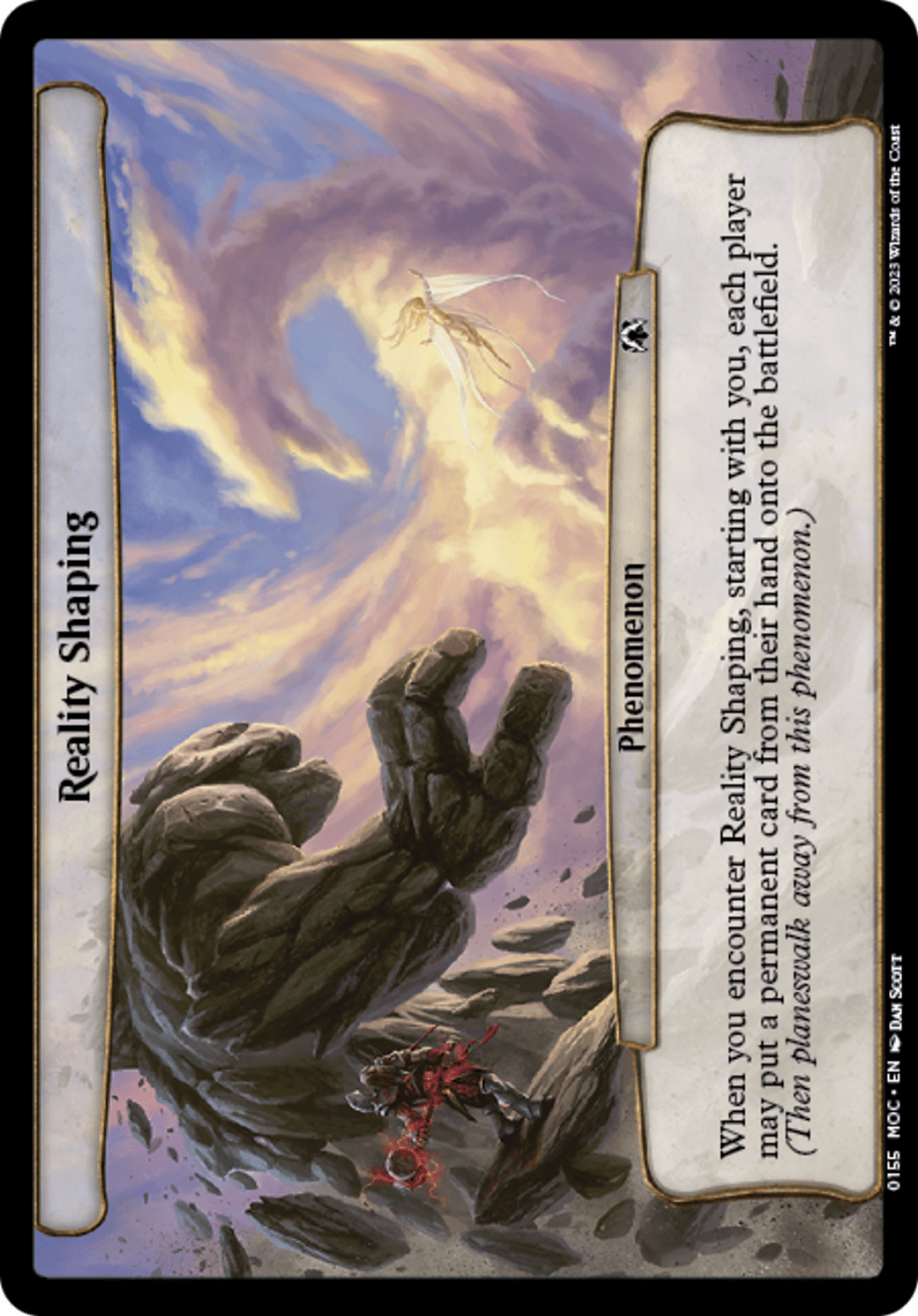 Reality Shaping [March of the Machine Commander] MTG Single Magic: The Gathering  | Multizone: Comics And Games
