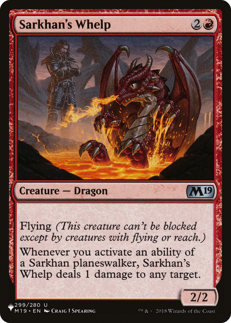 Sarkhan's Whelp [The List] MTG Single Magic: The Gathering  | Multizone: Comics And Games
