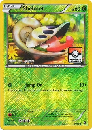 Shelmet (8/111) (League Promo 2nd Place) [XY: Furious Fists] Pokemon Single Pokémon  | Multizone: Comics And Games