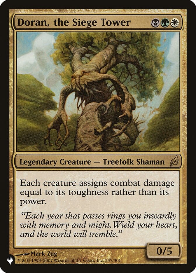 Doran, the Siege Tower [The List] MTG Single Magic: The Gathering  | Multizone: Comics And Games