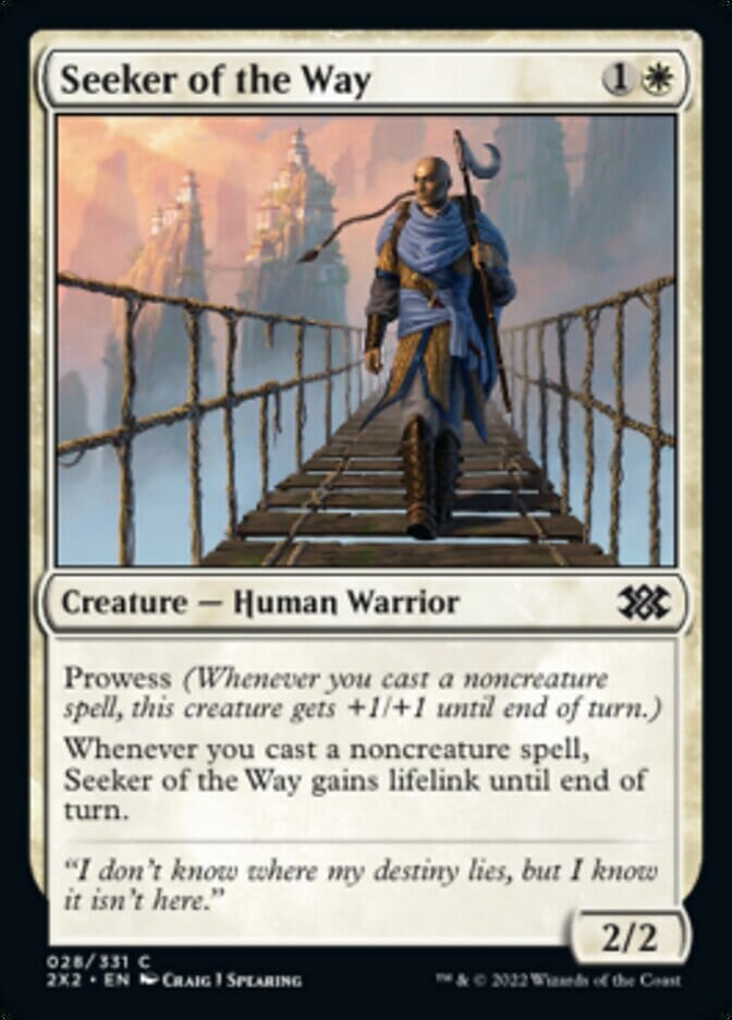 Seeker of the Way [Double Masters 2022] MTG Single Magic: The Gathering  | Multizone: Comics And Games
