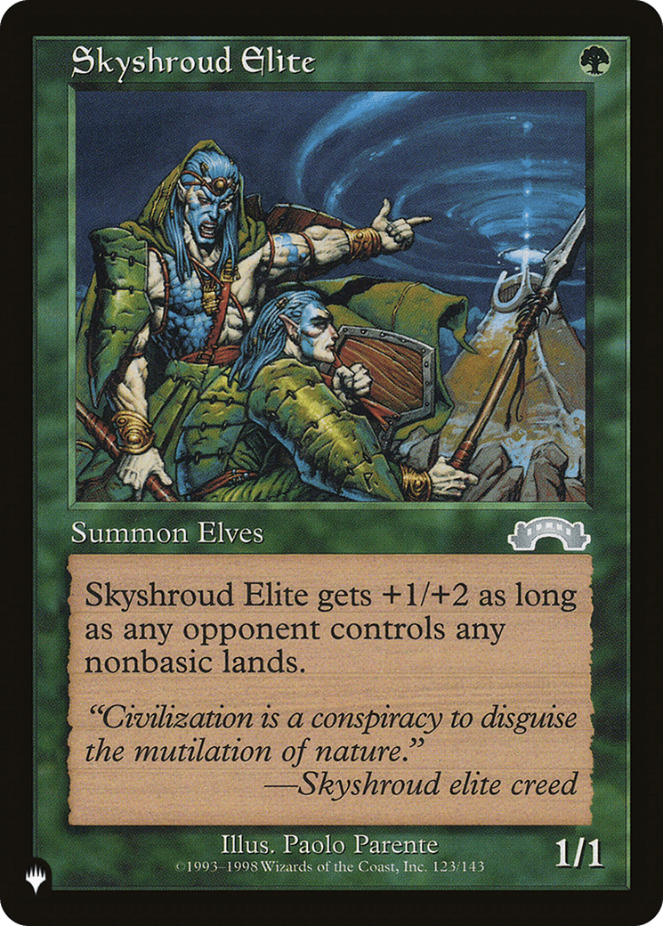 Skyshroud Elite [The List] MTG Single Magic: The Gathering  | Multizone: Comics And Games
