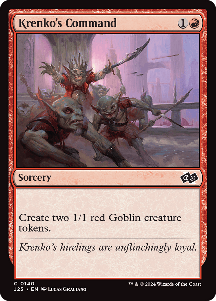 Krenko's Command [Foundations Jumpstart] MTG Single Magic: The Gathering  | Multizone: Comics And Games