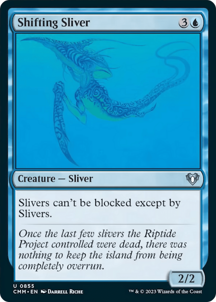 Shifting Sliver [Commander Masters] MTG Single Magic: The Gathering  | Multizone: Comics And Games