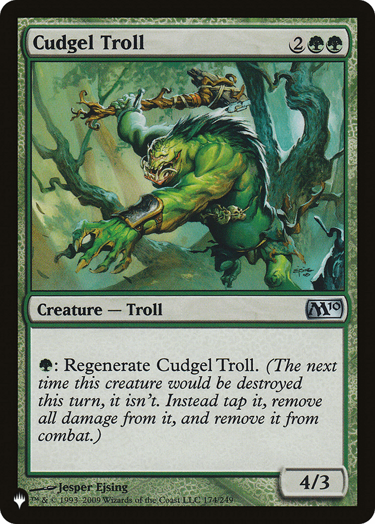 Cudgel Troll [The List] MTG Single Magic: The Gathering  | Multizone: Comics And Games