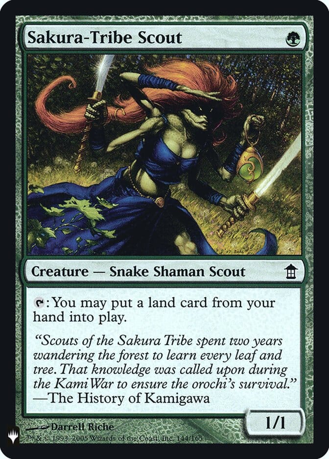 Sakura-Tribe Scout [Mystery Booster] MTG Single Magic: The Gathering  | Multizone: Comics And Games