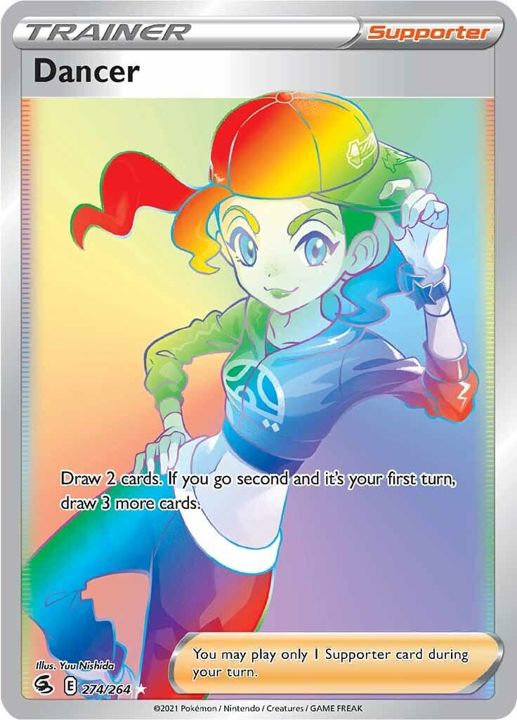 Dancer (274/264) [Sword & Shield: Fusion Strike] Pokemon Single Pokémon  | Multizone: Comics And Games
