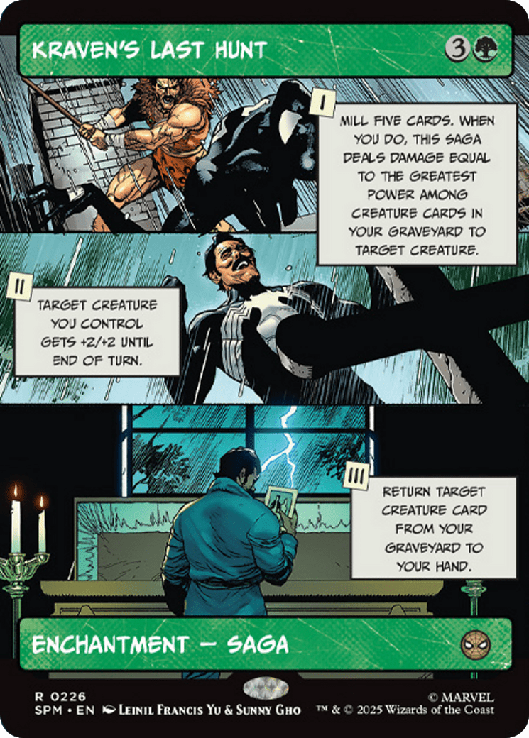 Kraven's Last Hunt (Borderless) [Marvel's Spider-Man] MTG Single Magic: The Gathering  | Multizone: Comics And Games