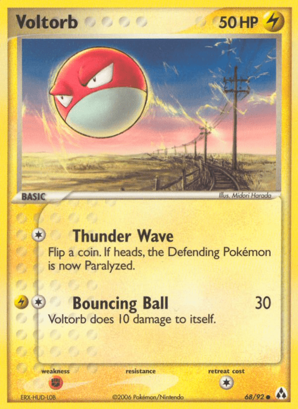 Voltorb (68/92) [EX: Legend Maker] Pokemon Single Pokémon  | Multizone: Comics And Games