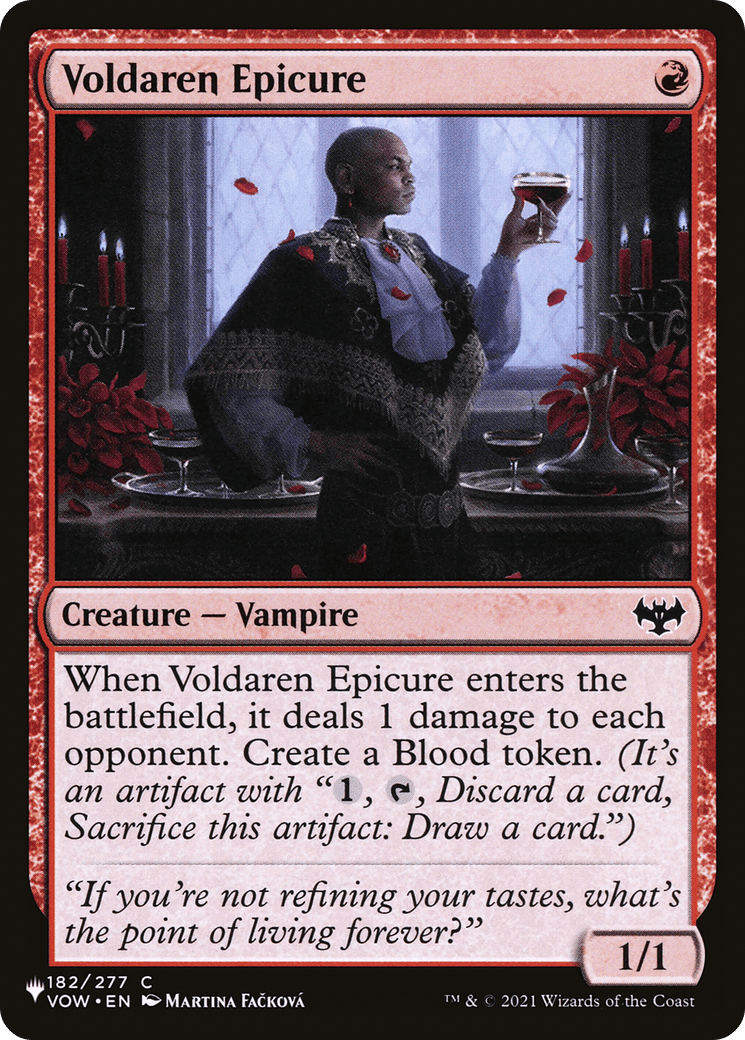 Voldaren Epicure [The List] MTG Single Magic: The Gathering  | Multizone: Comics And Games