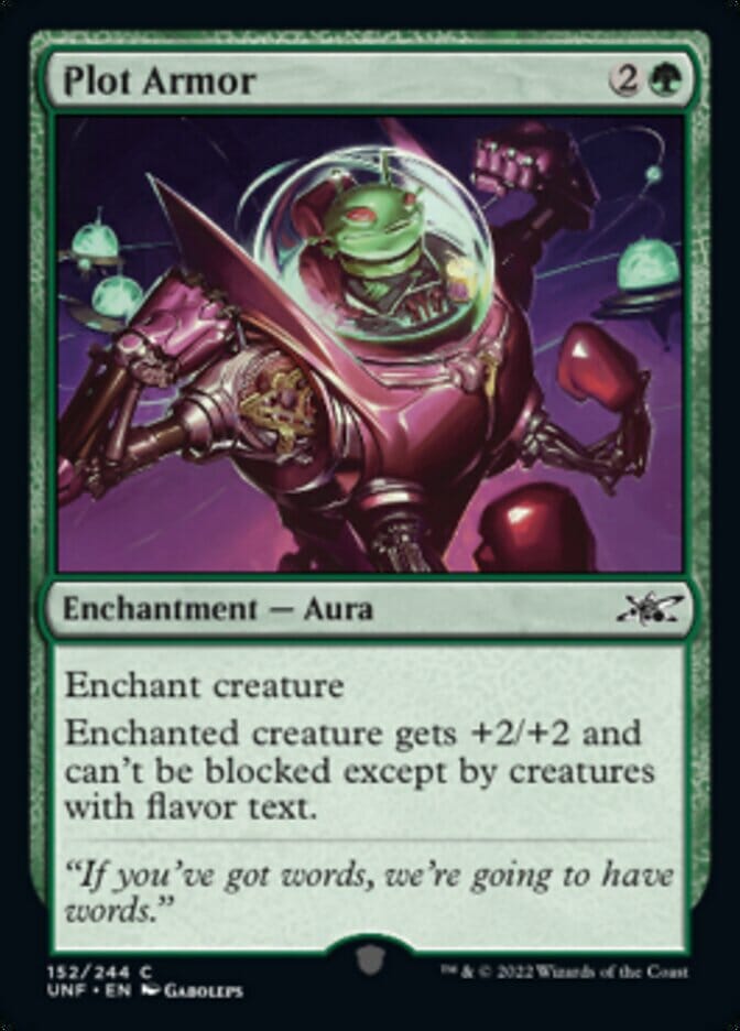 Plot Armor [Unfinity] MTG Single Magic: The Gathering  | Multizone: Comics And Games