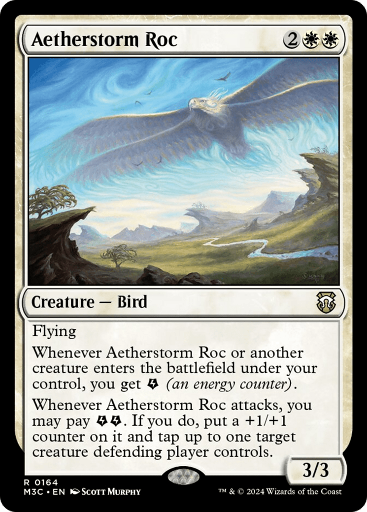 Aetherstorm Roc [Modern Horizons 3 Commander] MTG Single Magic: The Gathering  | Multizone: Comics And Games