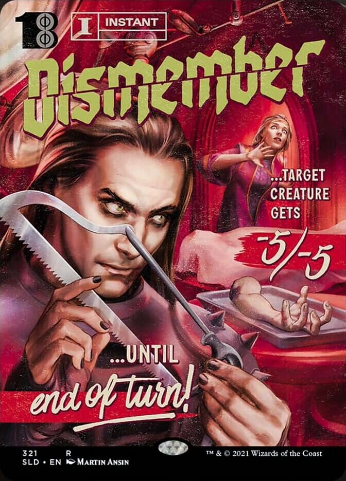 Dismember [Secret Lair Drop Series] MTG Single Magic: The Gathering  | Multizone: Comics And Games