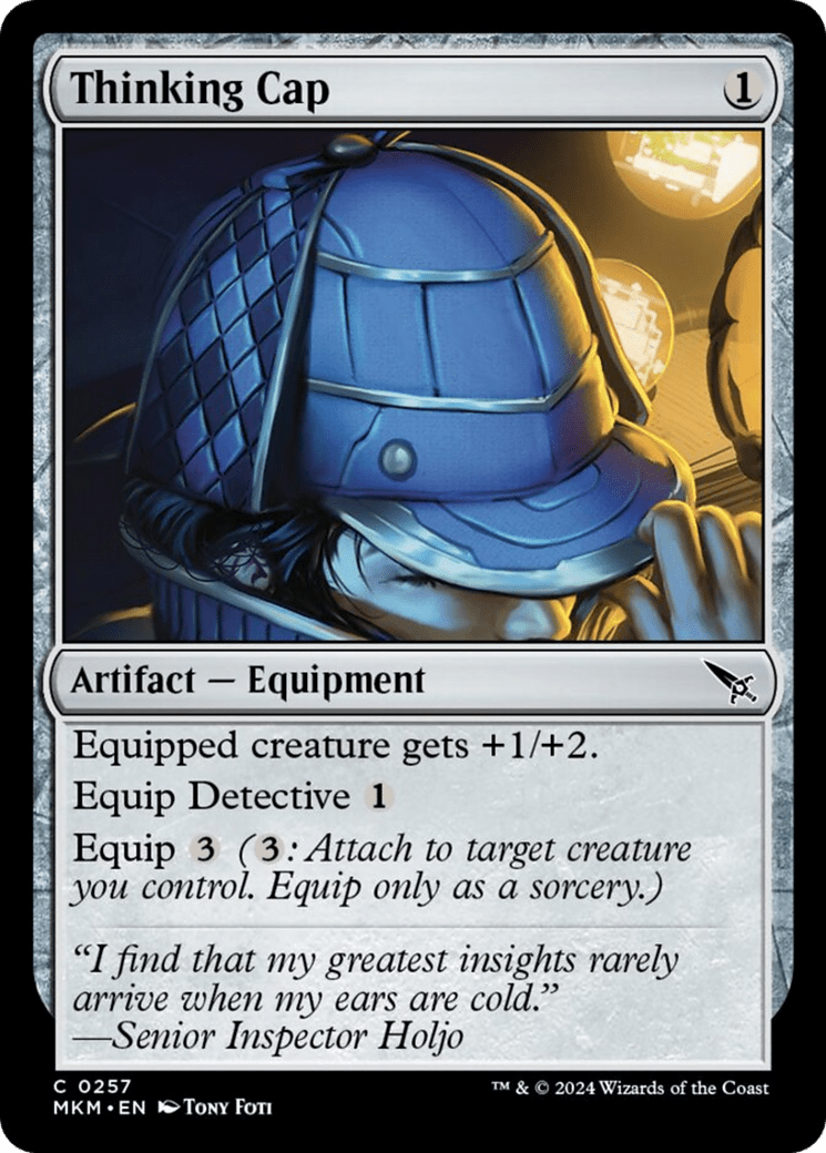 Thinking Cap [Murders at Karlov Manor] MTG Single Magic: The Gathering  | Multizone: Comics And Games