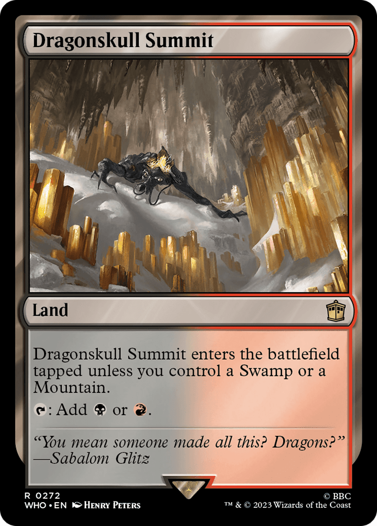 Dragonskull Summit [Doctor Who] MTG Single Magic: The Gathering  | Multizone: Comics And Games