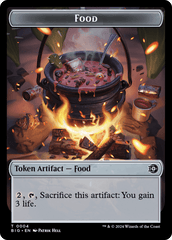Treasure // Food (0004) Double-Sided Token [Outlaws of Thunder Junction Tokens] MTG Single Magic: The Gathering  | Multizone: Comics And Games