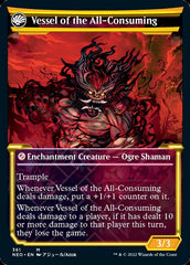 Hidetsugu Consumes All // Vessel of the All-Consuming (Showcase Soft Glow) [Kamigawa: Neon Dynasty] MTG Single Magic: The Gathering  | Multizone: Comics And Games