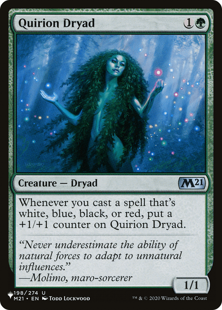 Quirion Dryad [The List] MTG Single Magic: The Gathering  | Multizone: Comics And Games