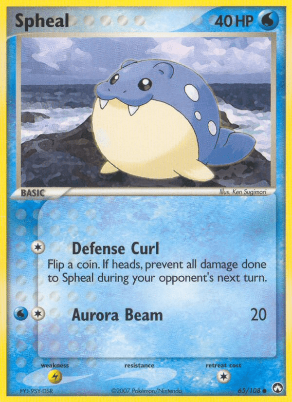 Spheal (65/108) [EX: Power Keepers] Pokemon Single Pokémon  | Multizone: Comics And Games