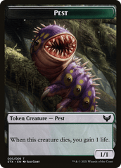 Pest // Jace, Telepath Unbound Emblem Double-Sided Token [Secret Lair: From Cute to Brute Tokens] MTG Single Magic: The Gathering  | Multizone: Comics And Games