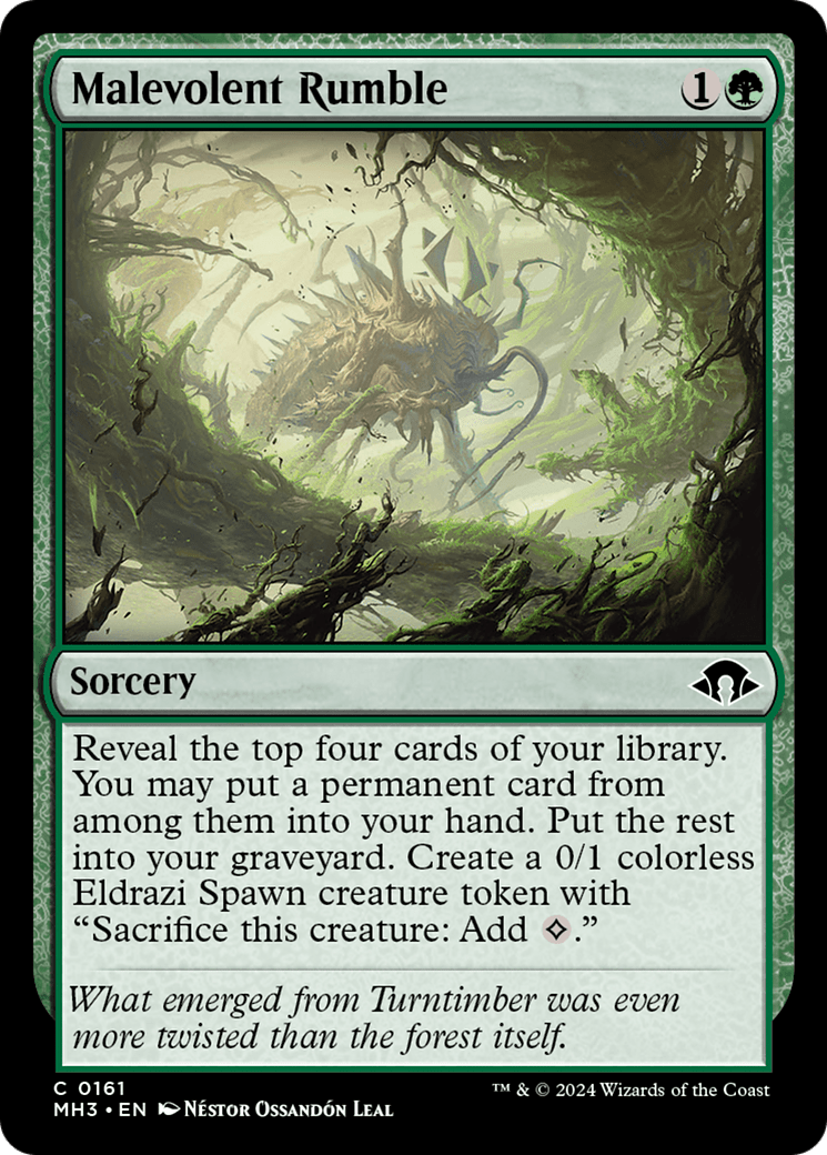 Malevolent Rumble [Modern Horizons 3] MTG Single Magic: The Gathering  | Multizone: Comics And Games