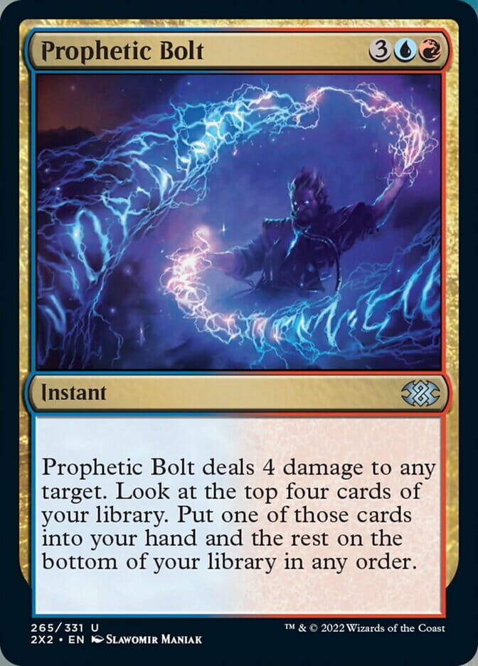 Prophetic Bolt [Double Masters 2022] MTG Single Magic: The Gathering  | Multizone: Comics And Games