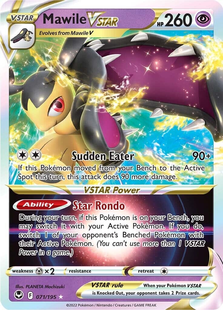 Mawile VSTAR (071/195) [Sword & Shield: Silver Tempest] Pokemon Single Pokémon  | Multizone: Comics And Games