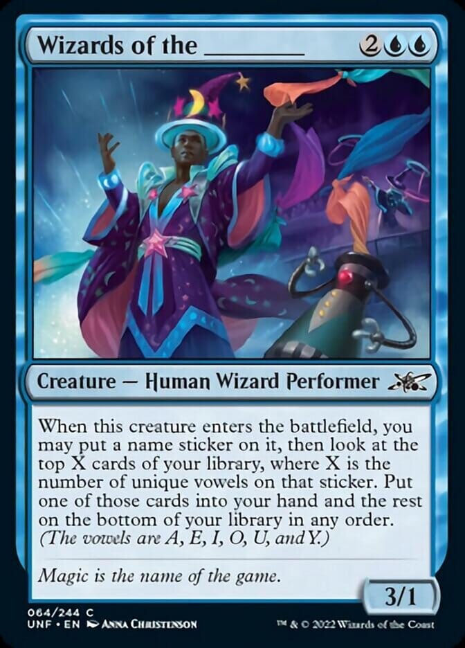 Wizards of the _____ [Unfinity] MTG Single Magic: The Gathering  | Multizone: Comics And Games