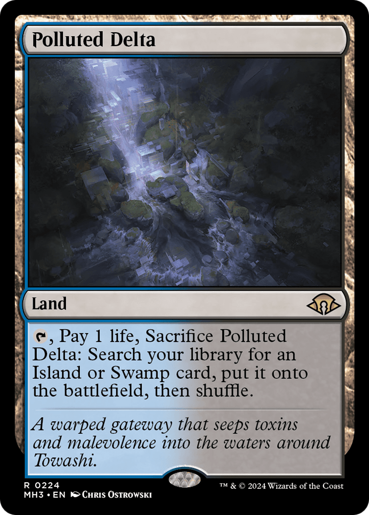 Polluted Delta [Modern Horizons 3] MTG Single Magic: The Gathering  | Multizone: Comics And Games
