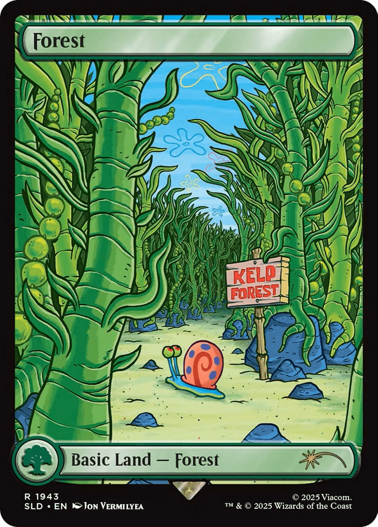 Forest (1943) [Secret Lair Drop Series] MTG Single Magic: The Gathering  | Multizone: Comics And Games