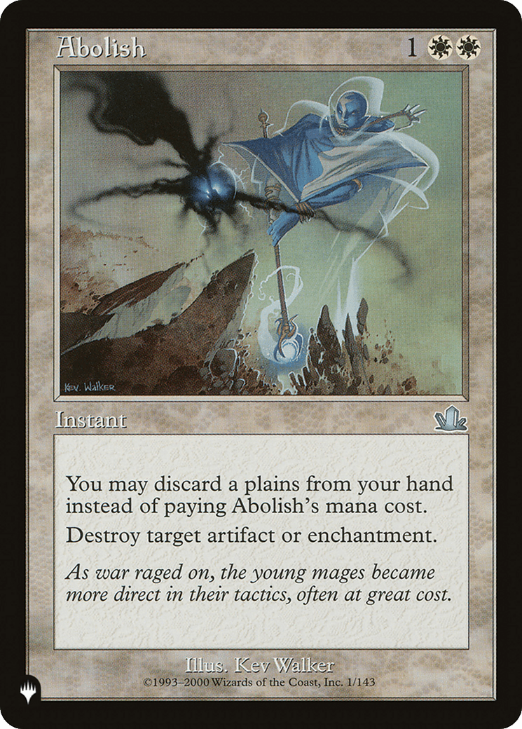 Abolish [The List] MTG Single Magic: The Gathering  | Multizone: Comics And Games
