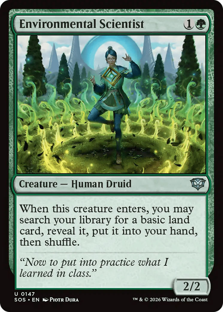Environmental Scientist [Secrets of Strixhaven] MTG Single Magic: The Gathering  | Multizone: Comics And Games
