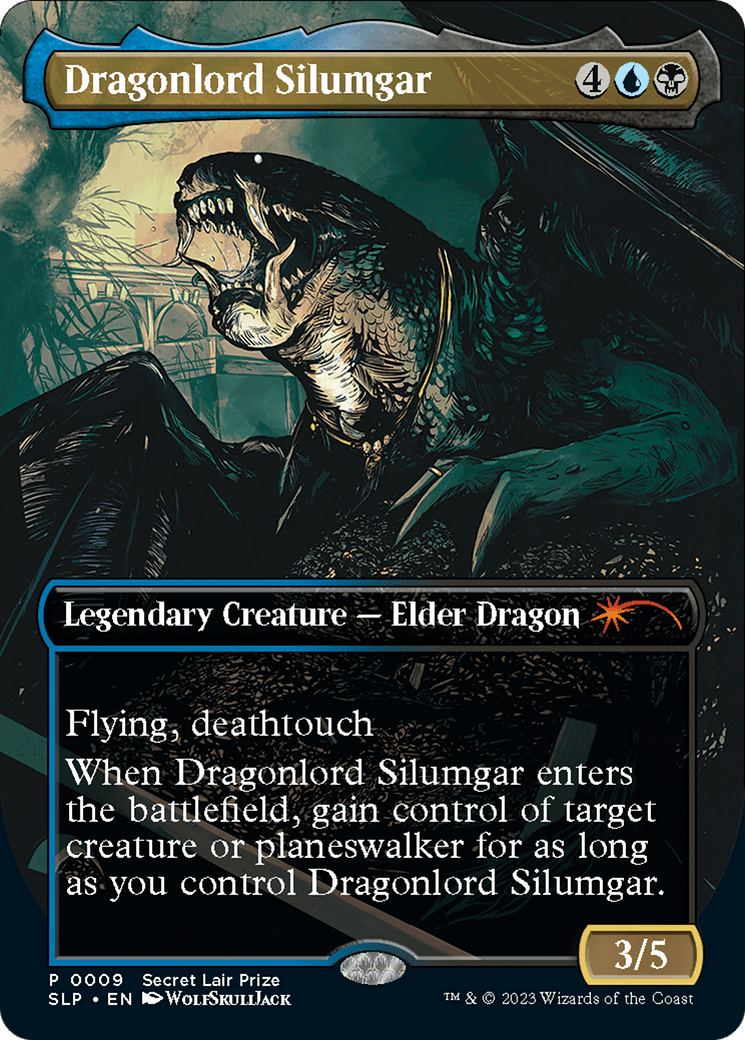 Dragonlord Silumgar [Secret Lair Showdown] MTG Single Magic: The Gathering  | Multizone: Comics And Games