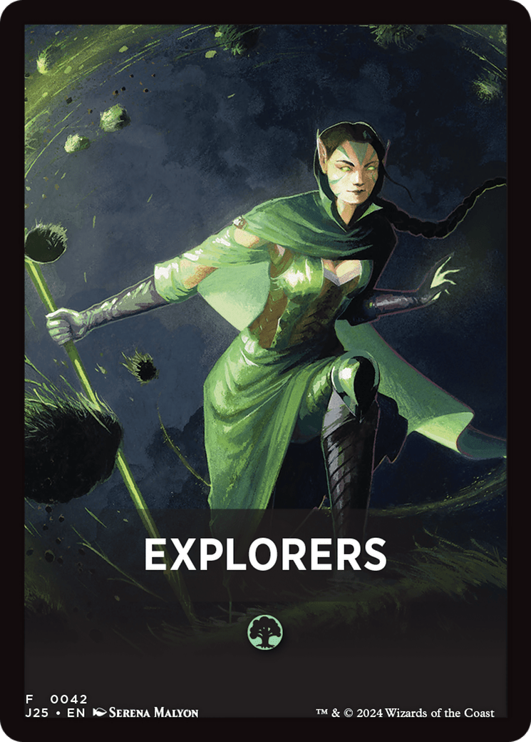 Explorers Theme Card [Foundations Jumpstart Front Cards] MTG Single Magic: The Gathering  | Multizone: Comics And Games