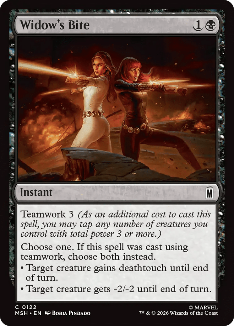 Widow's Bite [Marvel Super Heroes] MTG Single Magic: The Gathering  | Multizone: Comics And Games