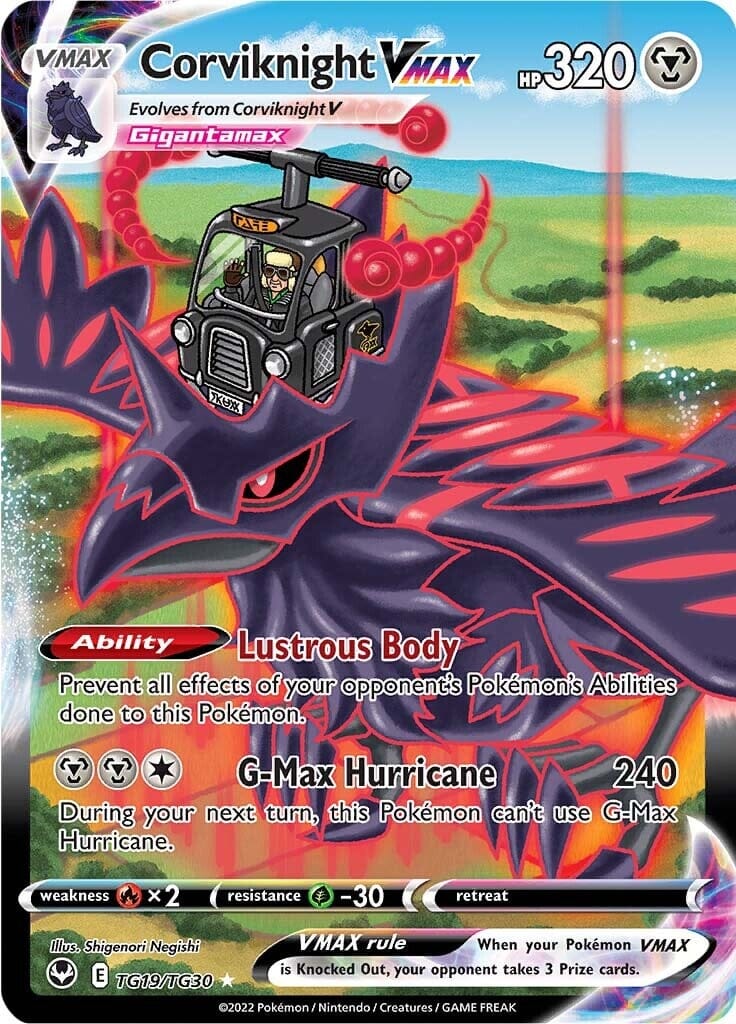 Corviknight VMAX (TG19/TG30) [Sword & Shield: Silver Tempest] Pokemon Single Pokémon  | Multizone: Comics And Games