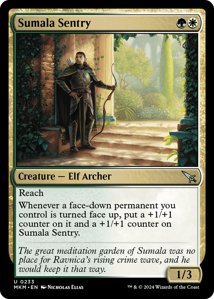 Sumala Sentry [Murders at Karlov Manor] MTG Single Magic: The Gathering  | Multizone: Comics And Games