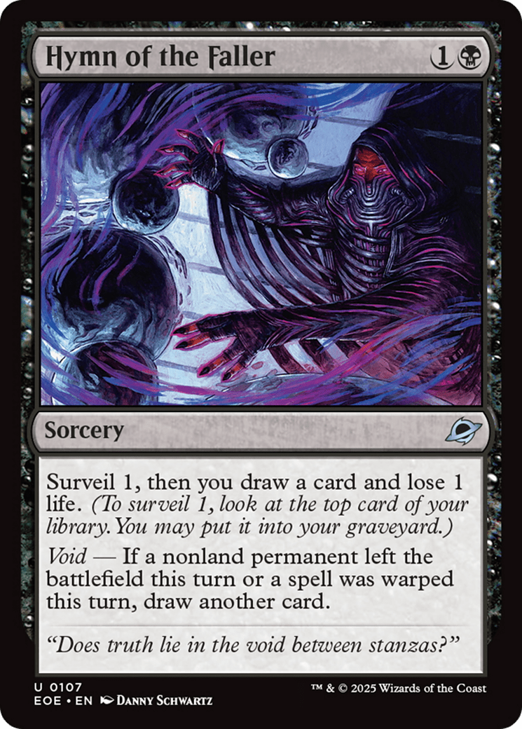 Hymn of the Faller [Edge of Eternities] MTG Single Magic: The Gathering  | Multizone: Comics And Games
