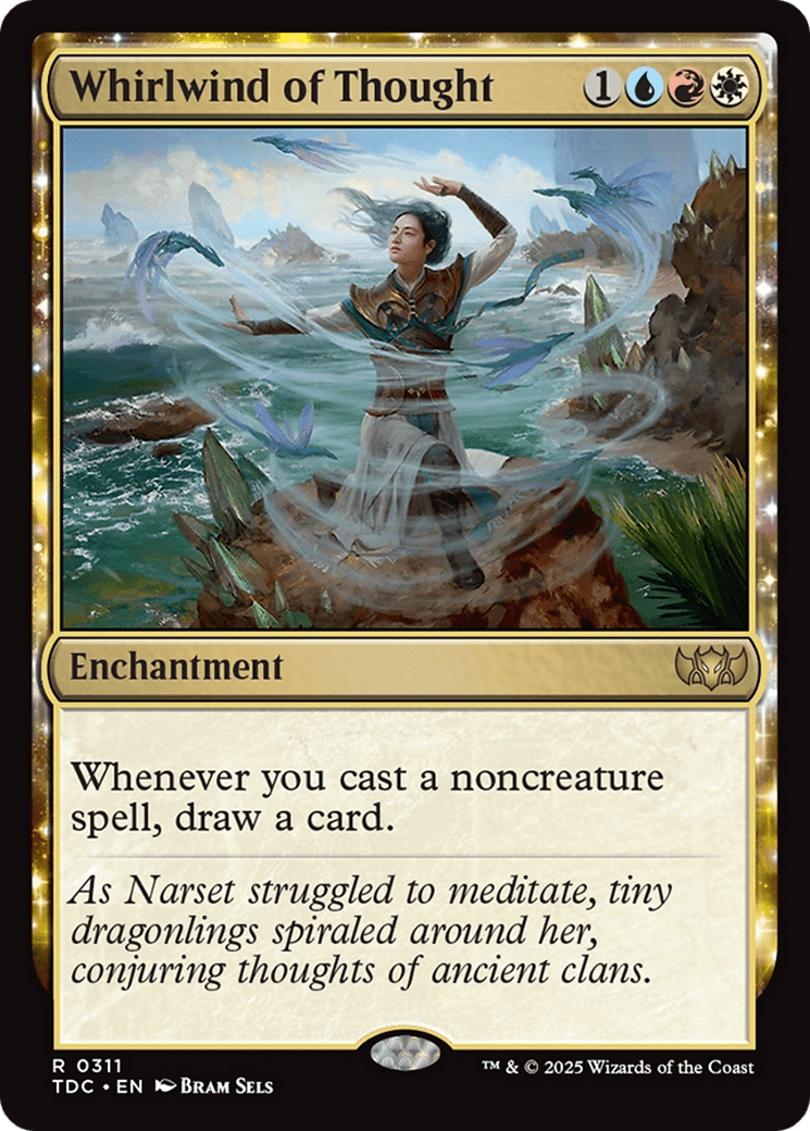 Whirlwind of Thought [Tarkir: Dragonstorm Commander] MTG Single Magic: The Gathering  | Multizone: Comics And Games