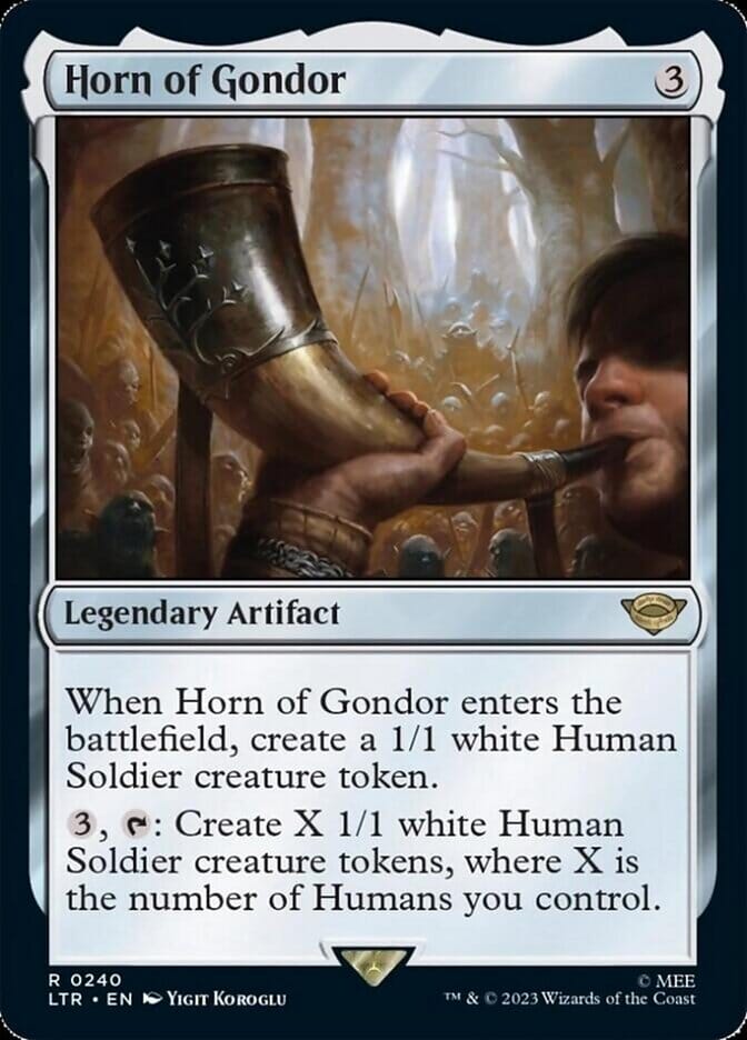 Horn of Gondor [The Lord of the Rings: Tales of Middle-Earth] MTG Single Magic: The Gathering  | Multizone: Comics And Games