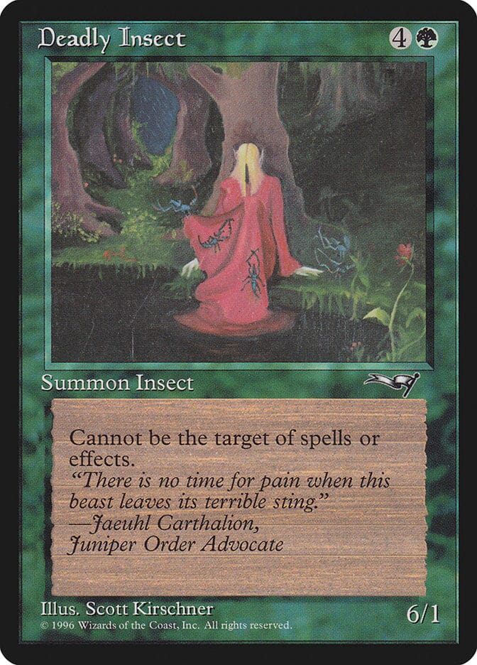Deadly Insect (Pond) [Alliances] MTG Single Magic: The Gathering  | Multizone: Comics And Games