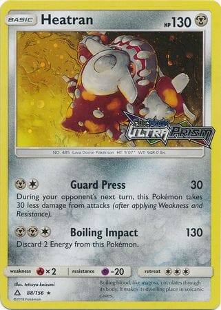 Heatran (88/156) [Alternate Art Promos] Pokemon Single Pokémon  | Multizone: Comics And Games