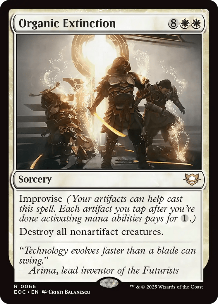Organic Extinction [Edge of Eternities Commander] MTG Single Magic: The Gathering  | Multizone: Comics And Games