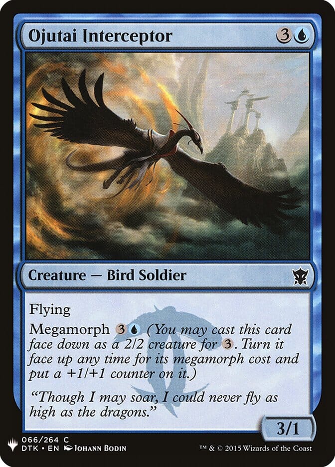Ojutai Interceptor [Mystery Booster] MTG Single Magic: The Gathering  | Multizone: Comics And Games