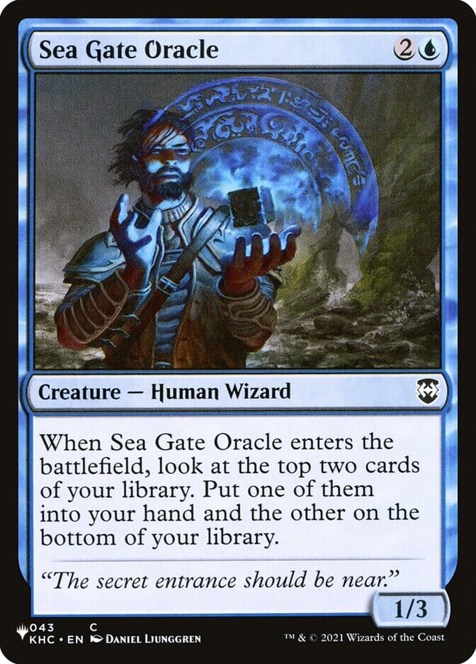 Sea Gate Oracle [The List] MTG Single Magic: The Gathering  | Multizone: Comics And Games