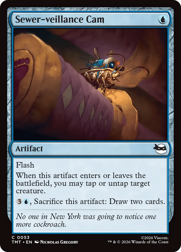 Sewer-veillance Cam [Teenage Mutant Ninja Turtles] MTG Single Magic: The Gathering  | Multizone: Comics And Games