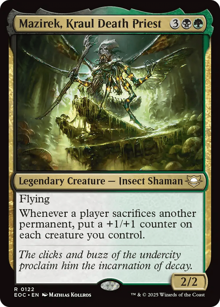 Mazirek, Kraul Death Priest [Edge of Eternities Commander] MTG Single Magic: The Gathering  | Multizone: Comics And Games